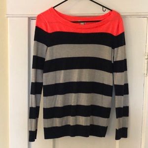Gap Wool Color Block Sweater
